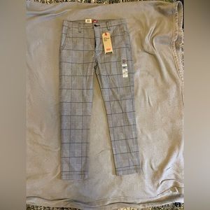 Levi’s XX plaid taper chinos men’s size 31 x 30